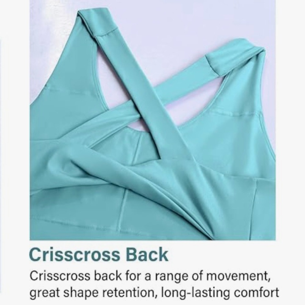 Women’s Sport Bra Criss-cross Back | #C13 - Picture 8 of 15